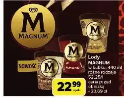 Carrefour Lód gold caramel billionaire Algida Magnum Double oferta