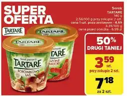 Carrefour Serek suszone pomidory Tartare oferta