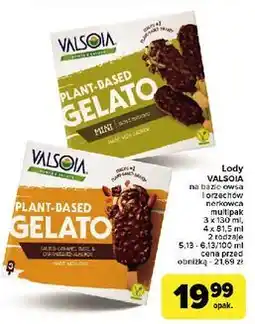 Carrefour Lody karmelowe Valsoia oferta