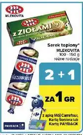 Carrefour Ser topiony naturalny Mlekovita Mazowiecki oferta