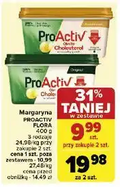 Carrefour Margaryna o smaku masła Flora Pro-Activ oferta