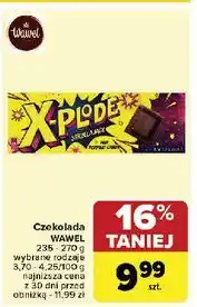 Carrefour Czekolada strzelający cukier X-Plode oferta