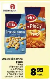 Carrefour Orzeszki ziemne z pieca solą Felix oferta