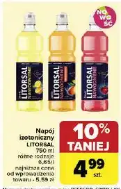 Carrefour Napój izotoniczny żółty Litorsal oferta