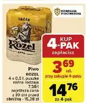 Carrefour Piwo Kozel Lezak oferta