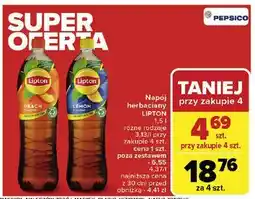 Carrefour Napój lemon Lipton Ice Tea oferta