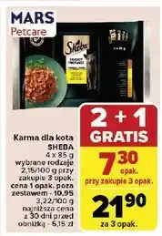 Carrefour Karma dla kota drobiowa Sheba Delicato oferta