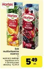 Carrefour Sok multiwitamina Hortex oferta