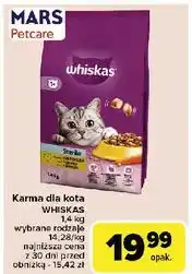 Carrefour Karma dla kota z kurczakiem Whiskas Sterile oferta