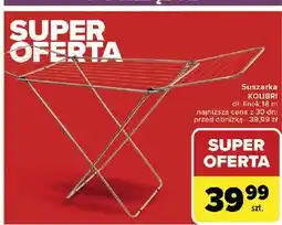 Carrefour Suszarka stojąca kolibri oferta