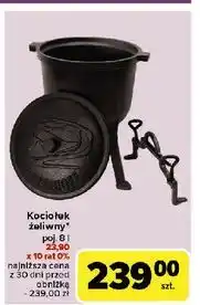 Carrefour Kociołek żeliwny 8 l oferta