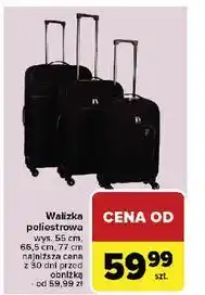 Carrefour Walizka poliestrowa 77 cm oferta