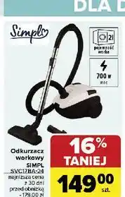 Carrefour Odkurzacz svc17ba-24 Simply oferta