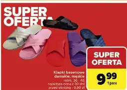 Carrefour Klapki basenowe damskie 36-46 oferta