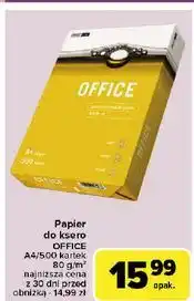 Carrefour Papier ksero office a4 oferta