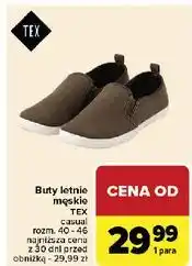 Carrefour Buty męskie rozm. 40-46 Tex oferta