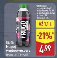 ALDI Napój czarny Frugo oferta