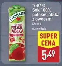 ALDI Sok 100% polskie jabłka z porzeczką Tymbark oferta