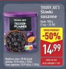 ALDI Śliwki suszone Trader Joe's oferta
