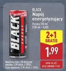 ALDI Napój energetyczny classic Black Energy oferta