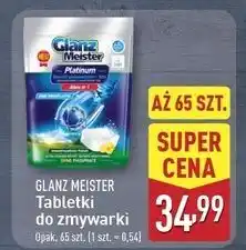 ALDI Tabletki do zmywarki platinum Glanzmeister oferta