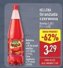 ALDI Oranżada czerwona Hellena oferta