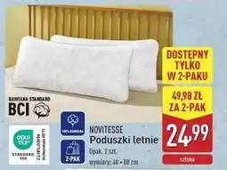 ALDI Poduszka 40 x 80 cm Novitesse oferta