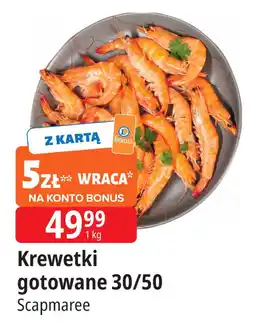 E.Leclerc Krewetki gotowane 30/50 Scapmaree oferta