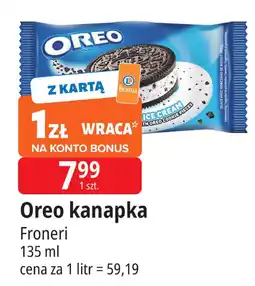 E.Leclerc Oreo kanapka Froneri oferta