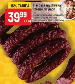 Polomarket Kiełbasa myśliwska Rzeźnik Szymon 1kg oferta