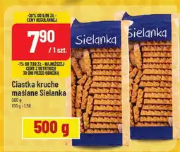 Polomarket Ciastka kruche maślane Sielanka 500g oferta