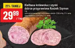 Polomarket Kiełbasa królewska z szynki dobrze przyprawiona Rzeźnik Szymon 1kg oferta