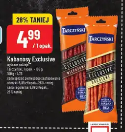 Polomarket Kabanosy Exclusive Tarczyński 105g oferta