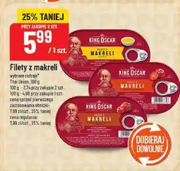 Polomarket Filety z makreli 160g King Oscar oferta