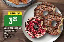 Donut cappuccino lub raspberry king 73g Stokson