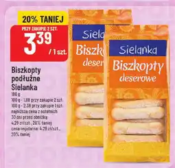 Polomarket Biszkopty podłużne Sielanka 180g oferta