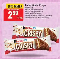 Polomarket Baton Kinder Crispy 34g Ferrero oferta