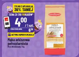 Polomarket Mąka orkiszowa pełnoziarnista Młyn Niedźwiady 1kg oferta