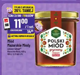 Polomarket Miód Mazurskie Miody 400g oferta