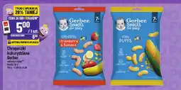 Polomarket Chrupki kukurydziane Gerber Strawberry & Banana 7+ oferta