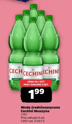 Netto Woda mineralna Cechini oferta