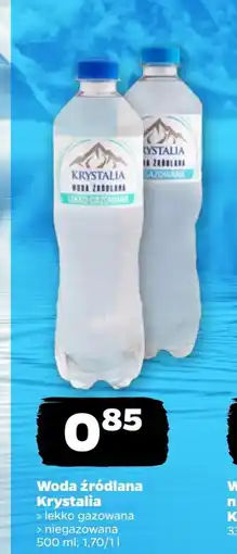 Netto Woda niegazowana Krystalia oferta