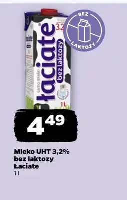 Netto Mleko bez laktozy Łaciate oferta