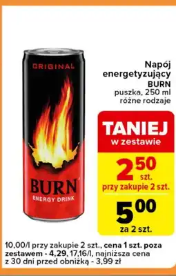 Carrefour Express Napój energetyczny Burn oferta