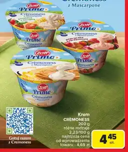Carrefour Mascarpone Zott oferta