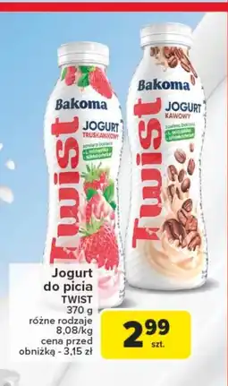 Carrefour Jogurt pitny Bakoma oferta