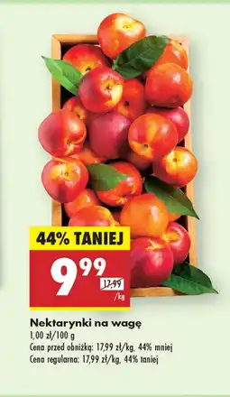 Biedronka Nektarynki oferta
