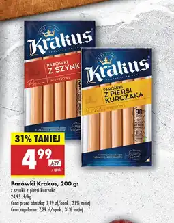 Biedronka Parówki Krakus oferta