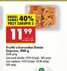 Biedronka Frytki Dania Express oferta