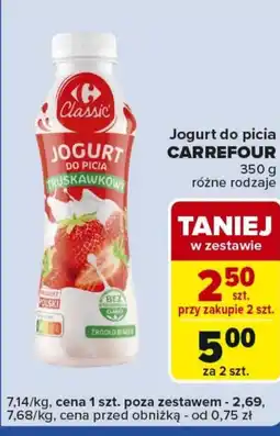 Carrefour Express Jogurt pitny Carrefour oferta